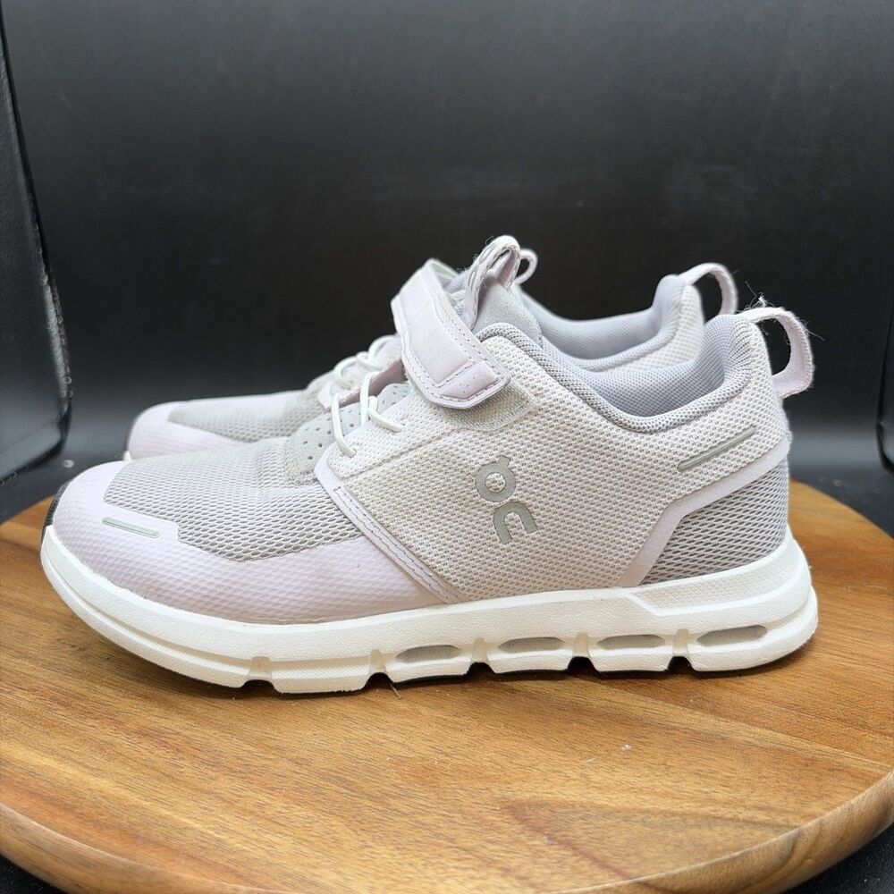 On Cloud Cloud Play Kids Size K1.5 Shoes Orchid White Strap Sneakers 3KD11433039